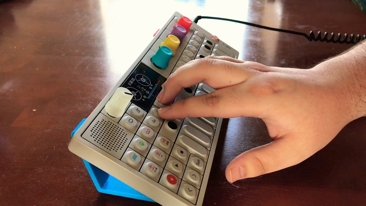 Teenage Engineering OP1 synth lofi hiphop/boombap performance