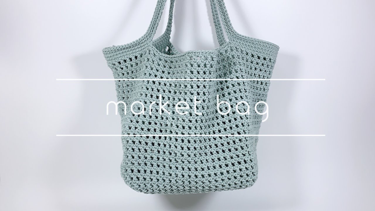 [코바늘] Crochet Market Bag / Handmade by Sunny