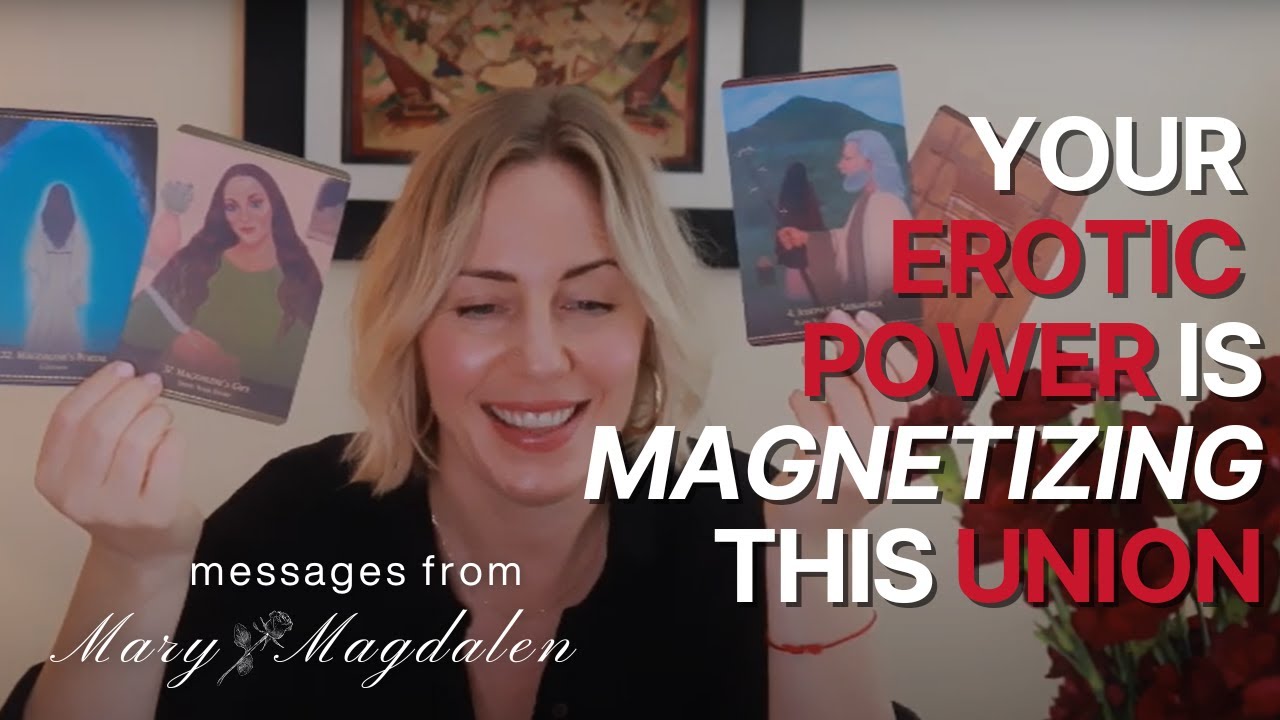 🌹You ARE the Grail + Your Eros is Magnetizing Union💧| Messages from Mary Magdalen