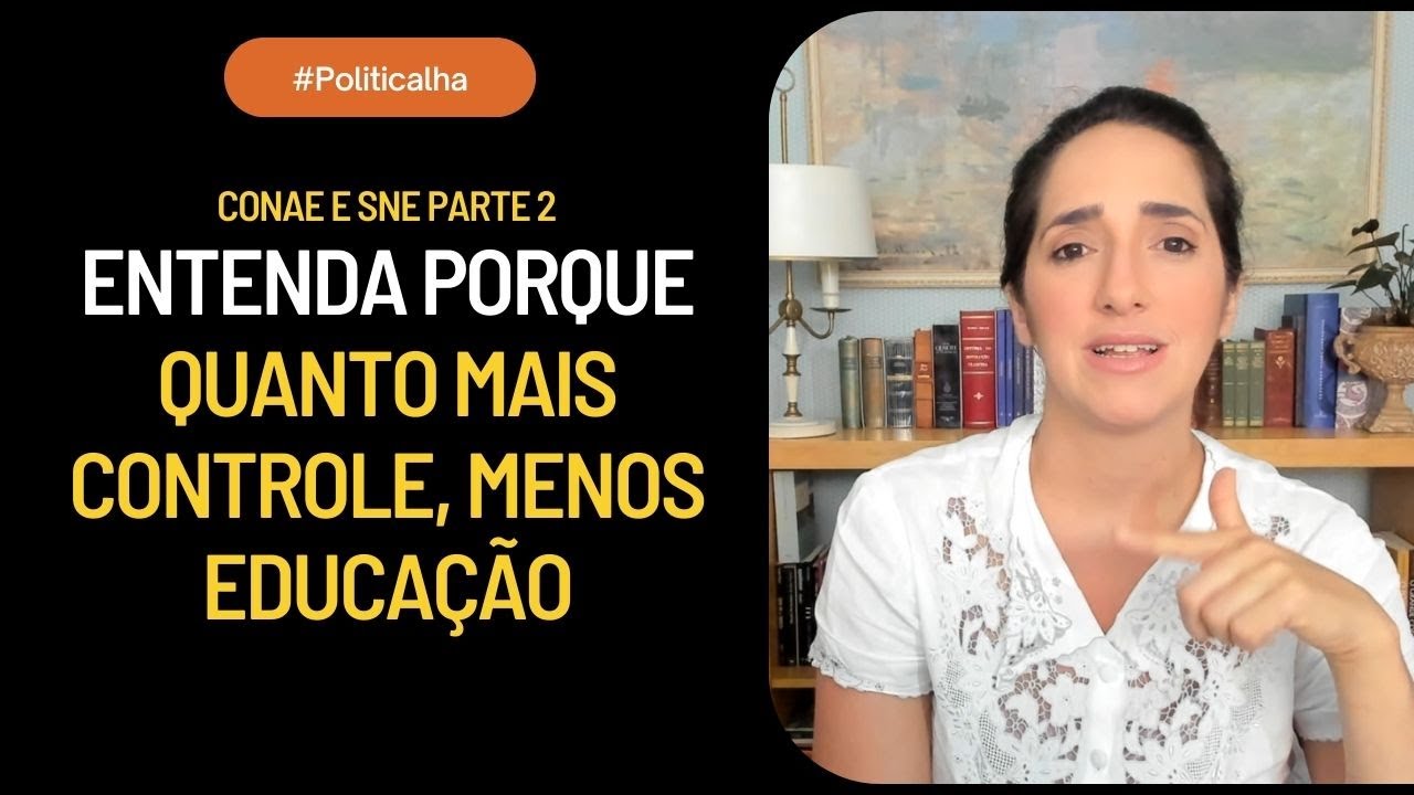 QUANTO MAIS CONTROLE, MENOS EDUCAÇÃO