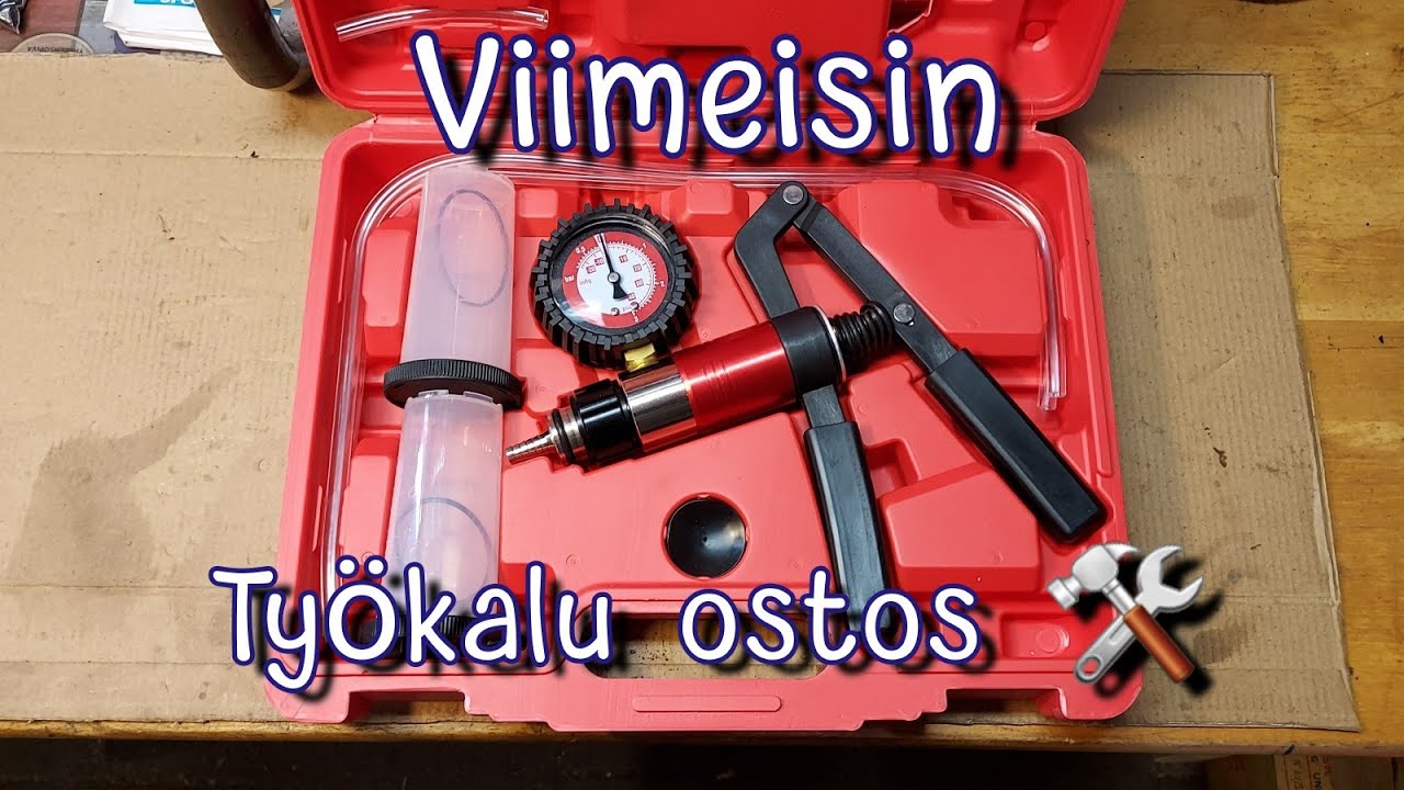 Nyt löytyi järkihintaan hyvä ali-painepumppu !