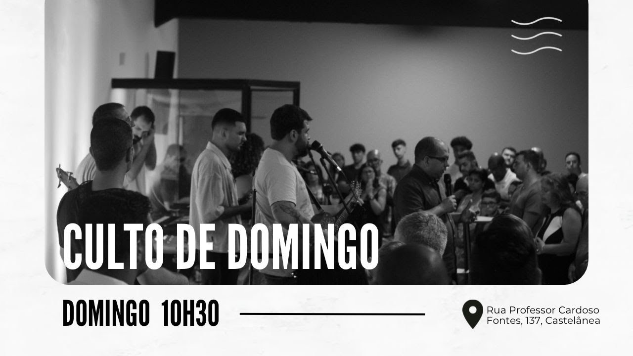 DOMINGO | CULTO ONLINE | 15.02.2026 10H30 | #live