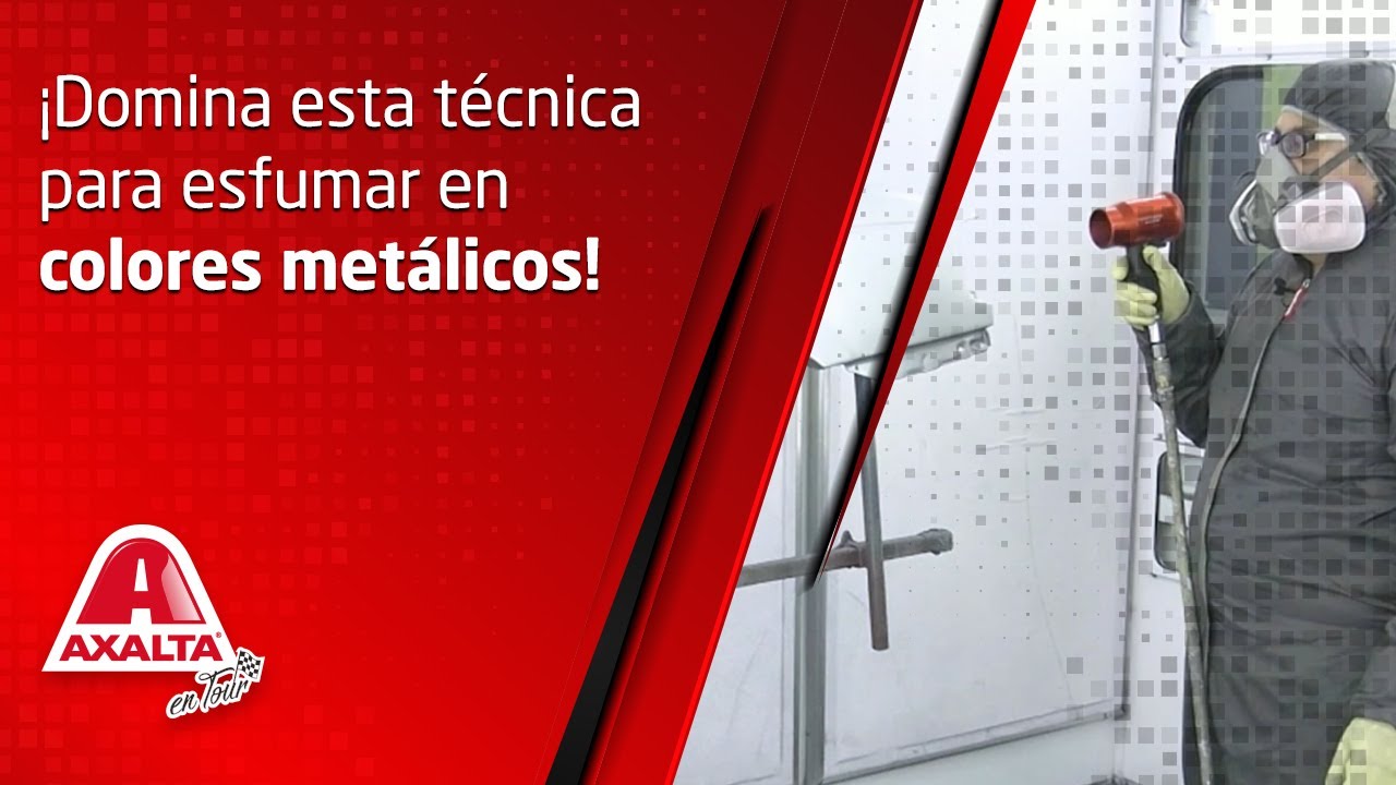 AXALTA EN TOUR ONLINE   Esfumado en colores metálicos
