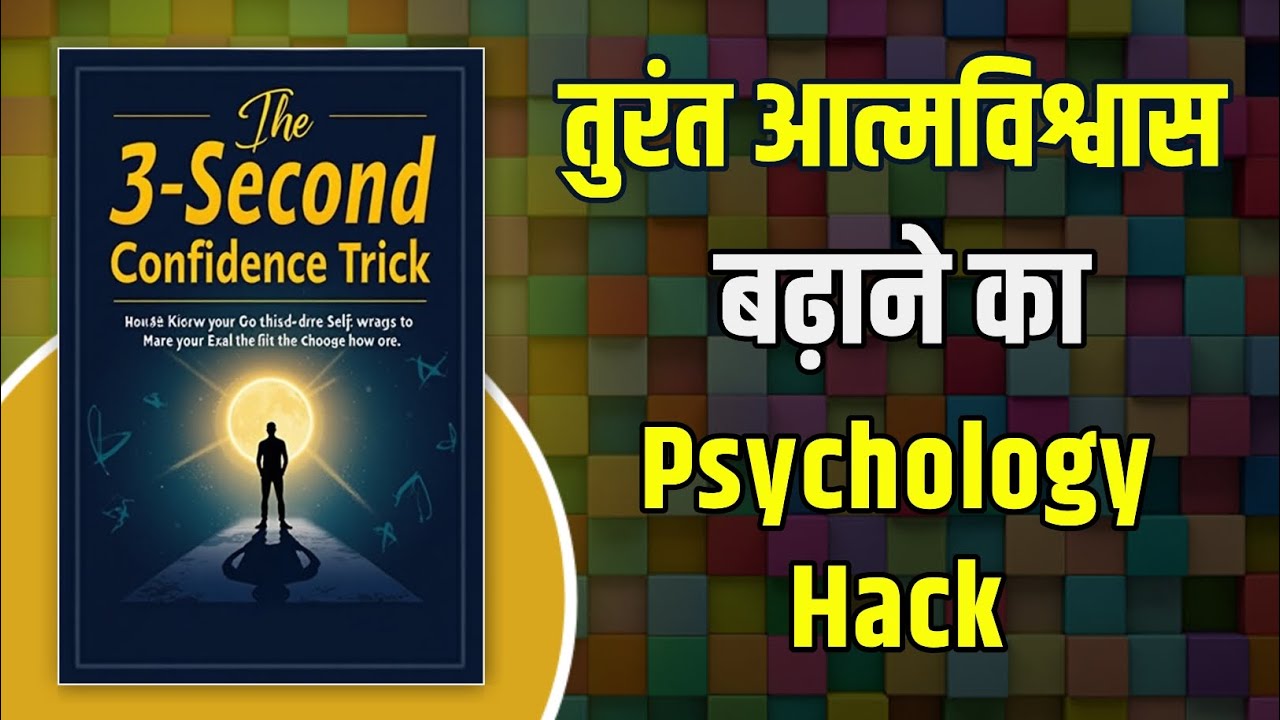 The 3 Second Confidence Trick | तुरंत आत्मविश्वास बढ़ाने का Psychology Hack | Summary Sansaar