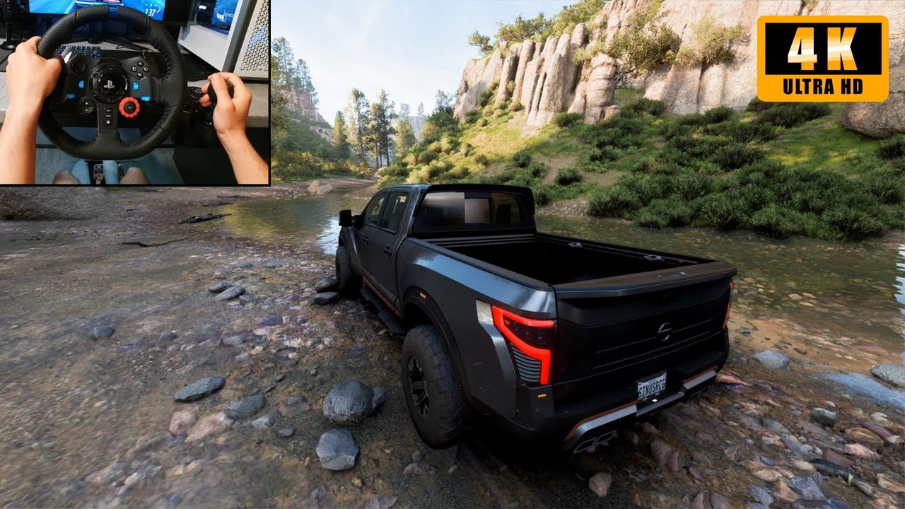 Nissan Titan Warrior - OFFROAD | Forza Horizon 5 | Logitech G29 Gameplay