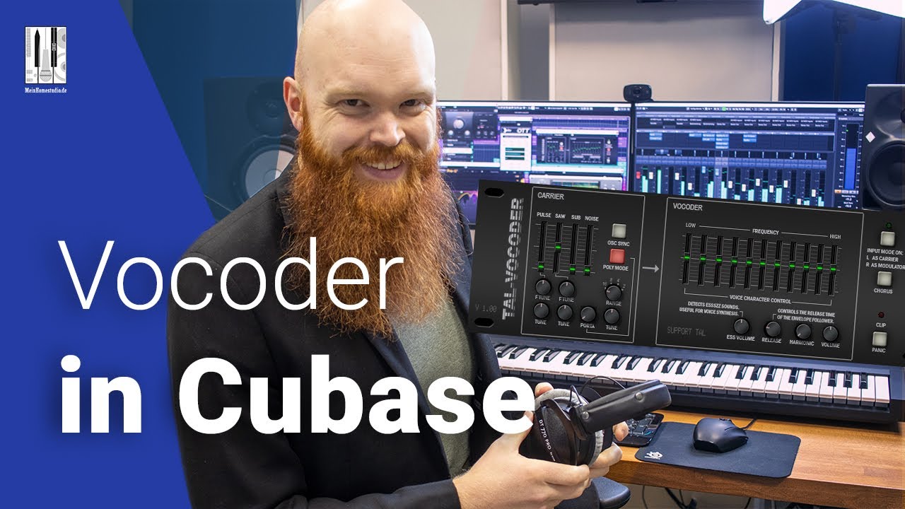 Einen gratis Vocoder in Cubase verwenden | Cubase Tutorial