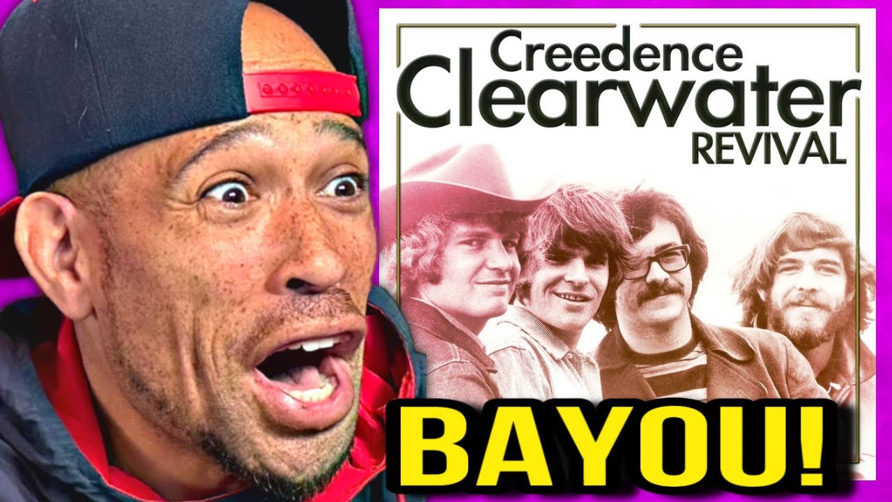 Rapper FIRST time REACTION to CREEDENCE CLEARWATER REVIVAL- Born On The Bayou! His vocals are...