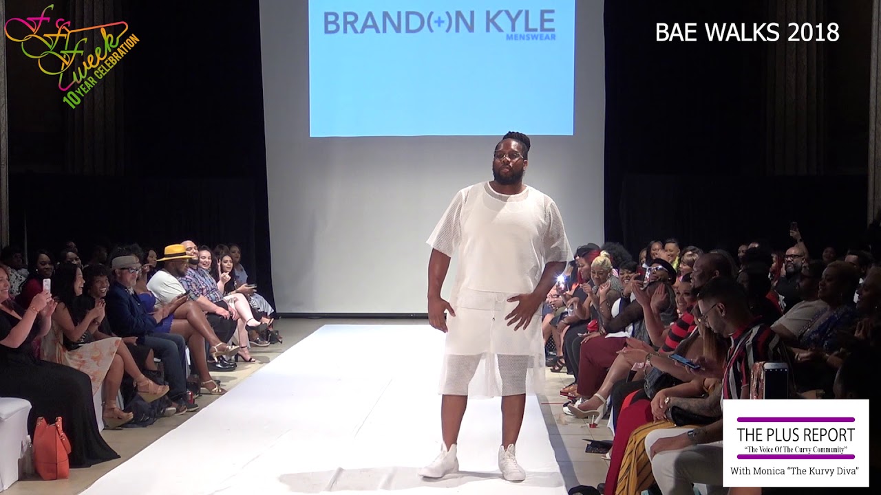BAEWALKS Big & Tall Men's Fashion Show from Full Figured Fashion Week!