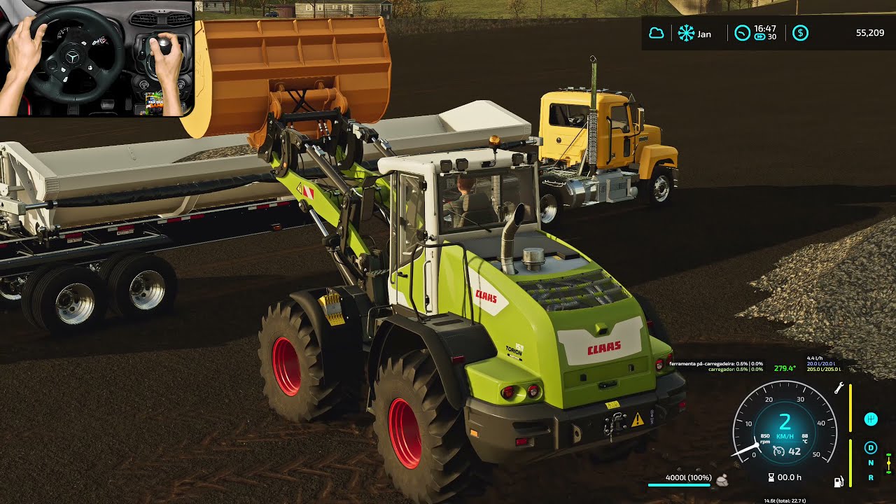 Transformando pedras em calcário | Farming simulator 22