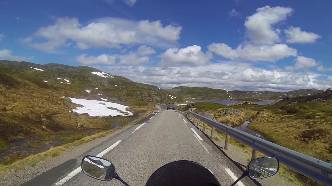 Motorcycle trip to Dalen, Norway