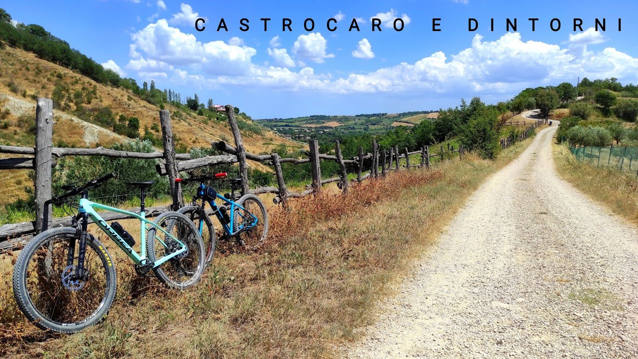 Sulle colline di Castrocaro Terme in mtb