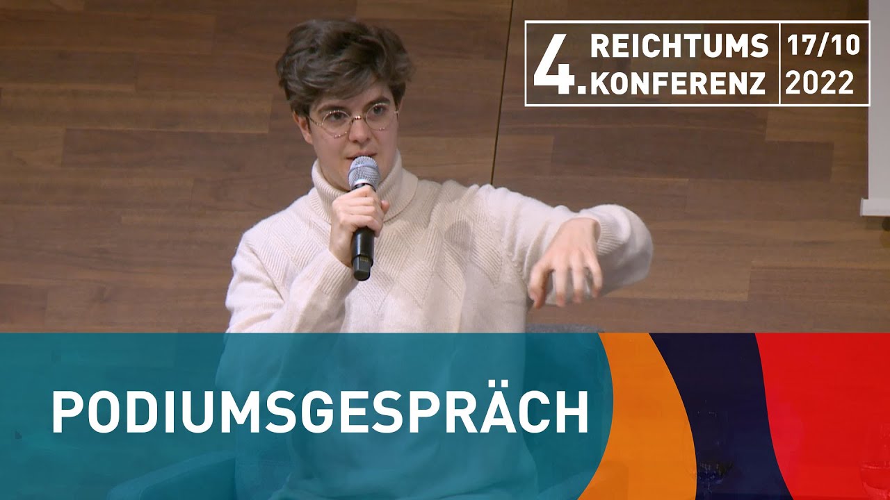 Reichtumskonferenz 2022: Podiumsgespräch