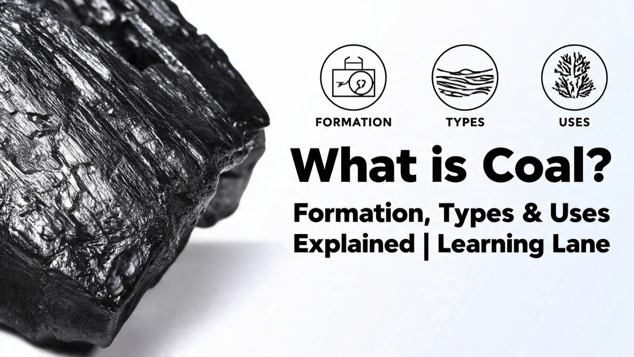 &ldquo;What is Coal? Formation, Types & Uses Explained | Learning Lane&rdquo;