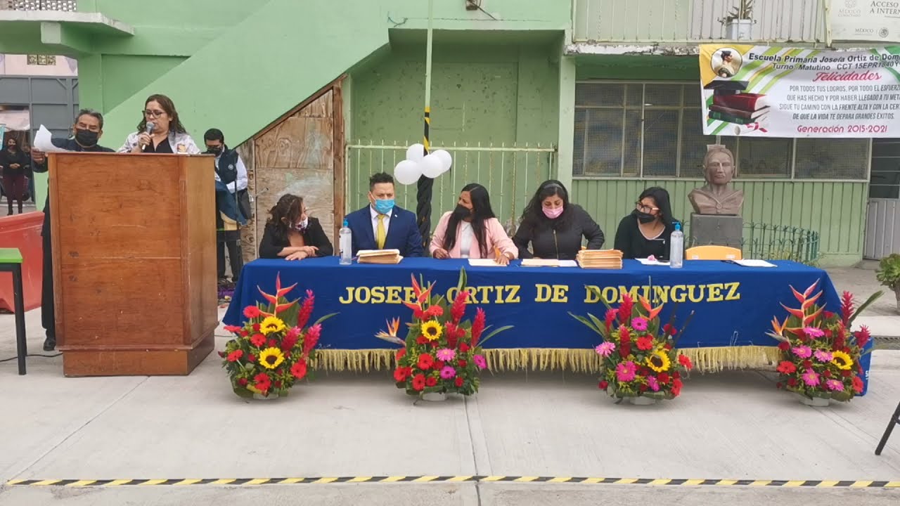 Ceremonia de clausura generación 2015-2021 | 6°C - 6°D | PRIMARIA JOSEFA ORTIZ DE DOMINGUEZ