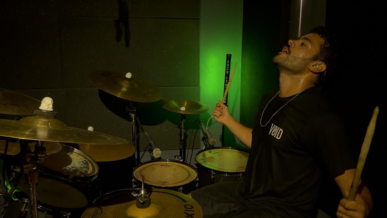 NVØID - THE EVIL WITHIN | DRUM PLAYTHROUGH | HUGO DRUMS