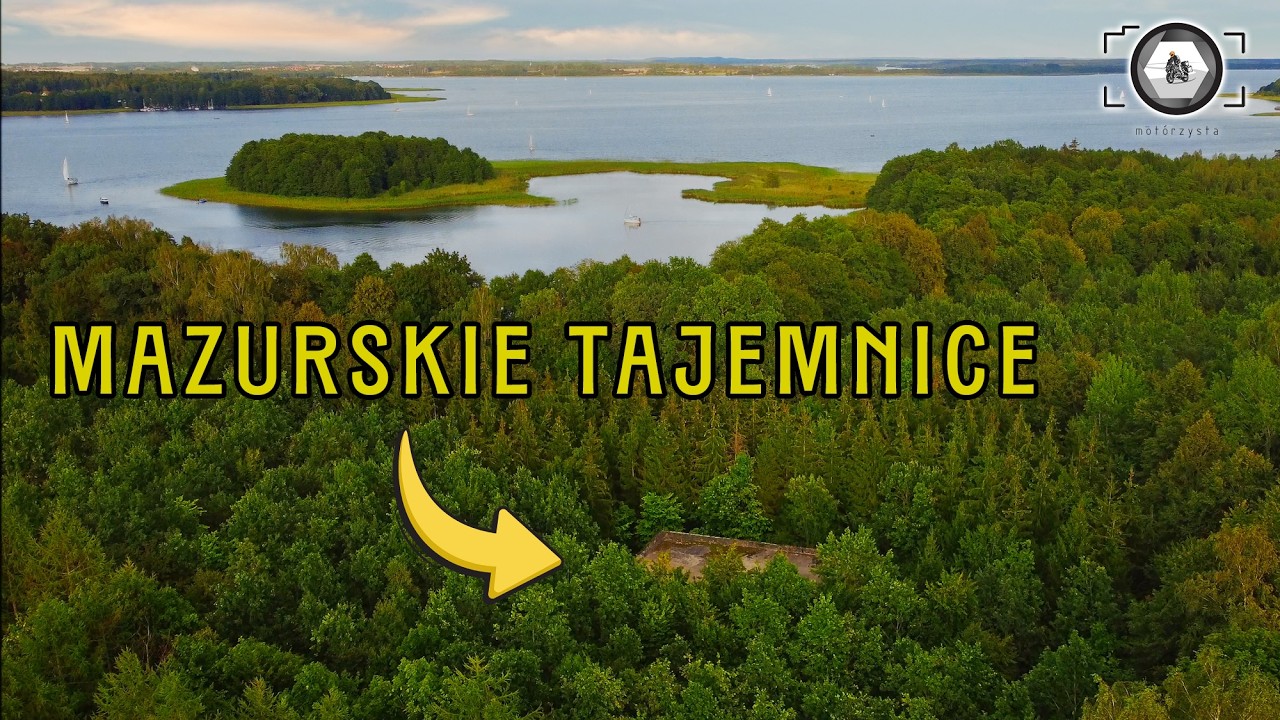 Mazury motocyklem - Wilczy Szaniec w Gierłoży i Mamerki, Mazurskie Tajemnice -  [4K]