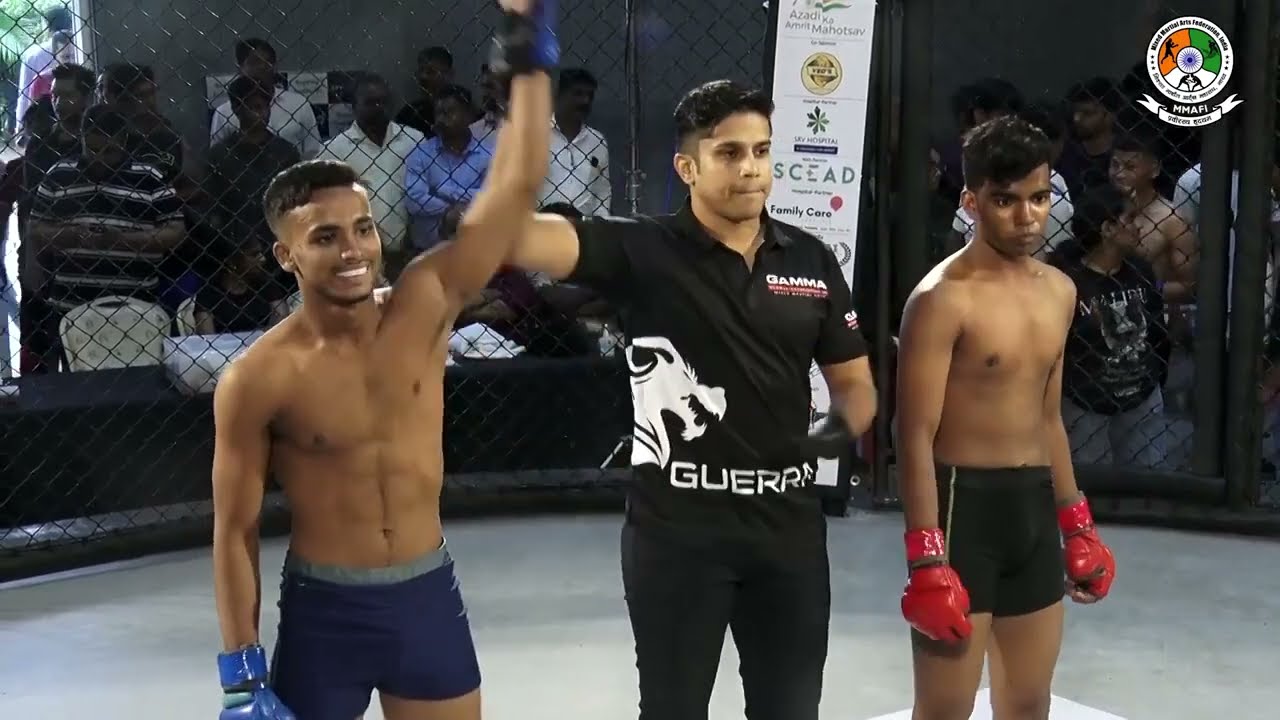 Anand Sah VS Moosa Shaikh MMA MMAFI Mixed Martial Arts Federation India