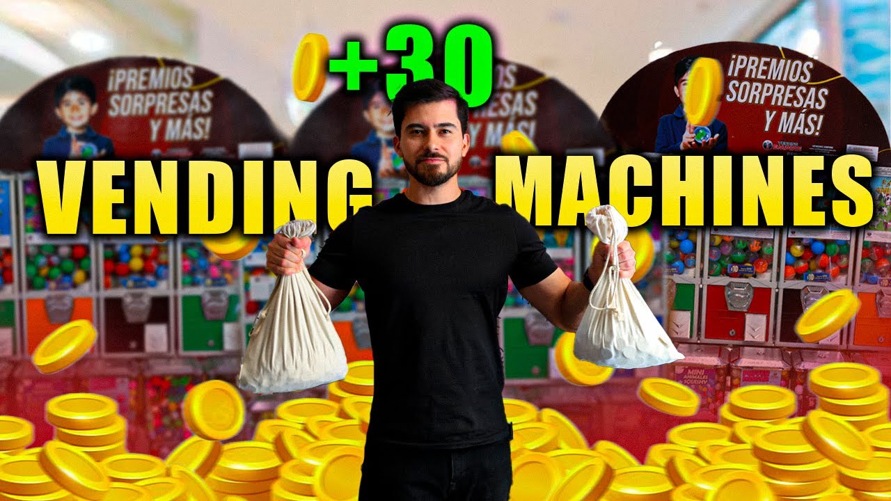 ¿Cuanto DINERO Generan 35 Maquinas Vending en 1 solo dia?