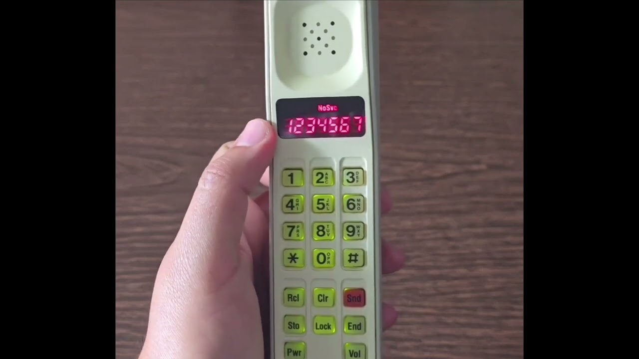 Motorola Dynatac 8000m Funcionamiento