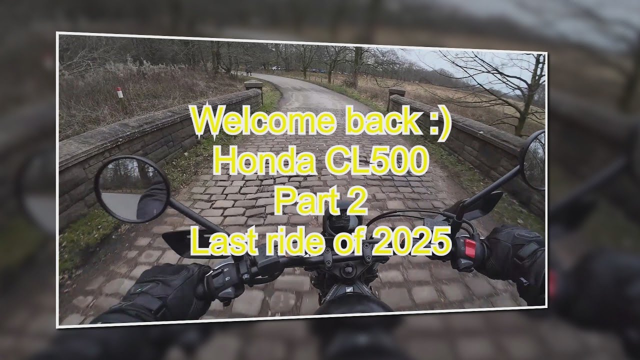 Honda CL500 last ride of 2025 part 2