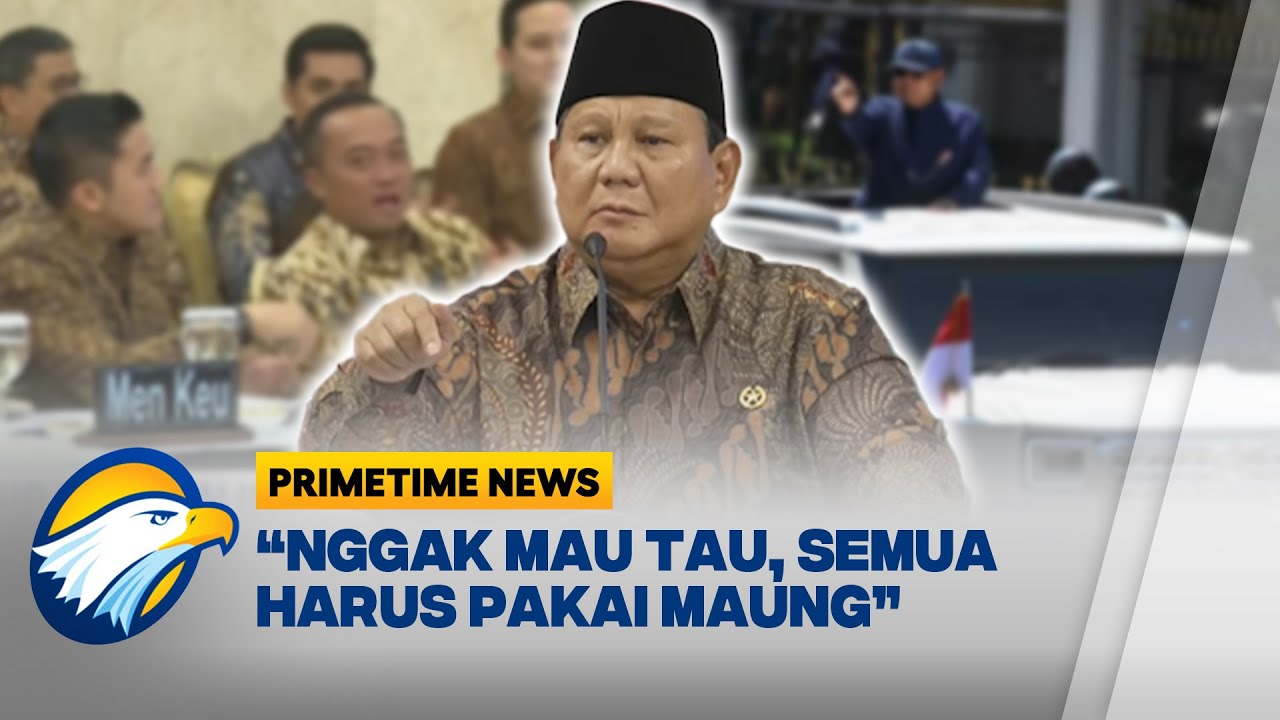 Presiden Prabowo Perintahkan Menteri Pakai Mobil Maung - [Primetime News]