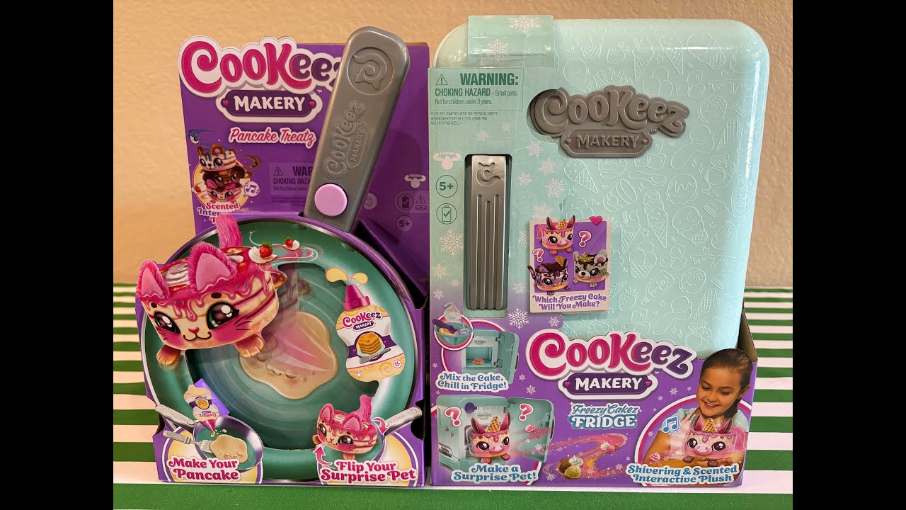Unboxing Cookeez Makery Pancake Treatz & Freezy Cakez Fridge!