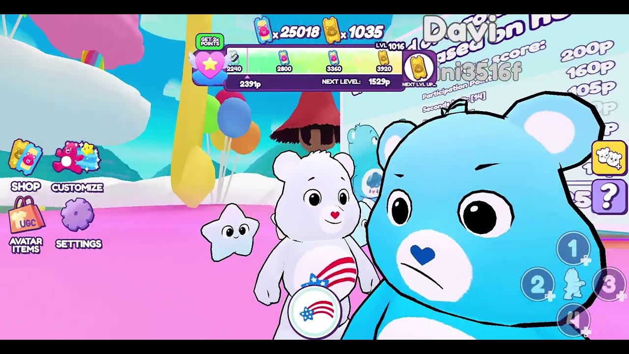 Roblox Care Bears Caring Quest Team Battle!!