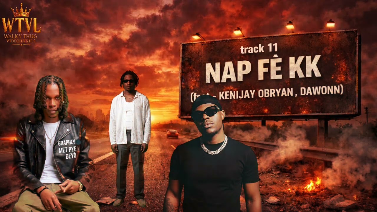 NAP FÈ K*K* Ft. @KENIGRAPH x @Dawonnmusic  [ Official Audio Visualizer ]