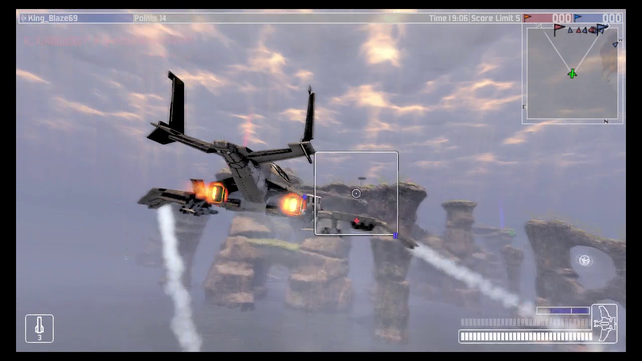 WARHAWK - King_Blaze's Last Days - PS3 Gameplay - Acropolis Assault