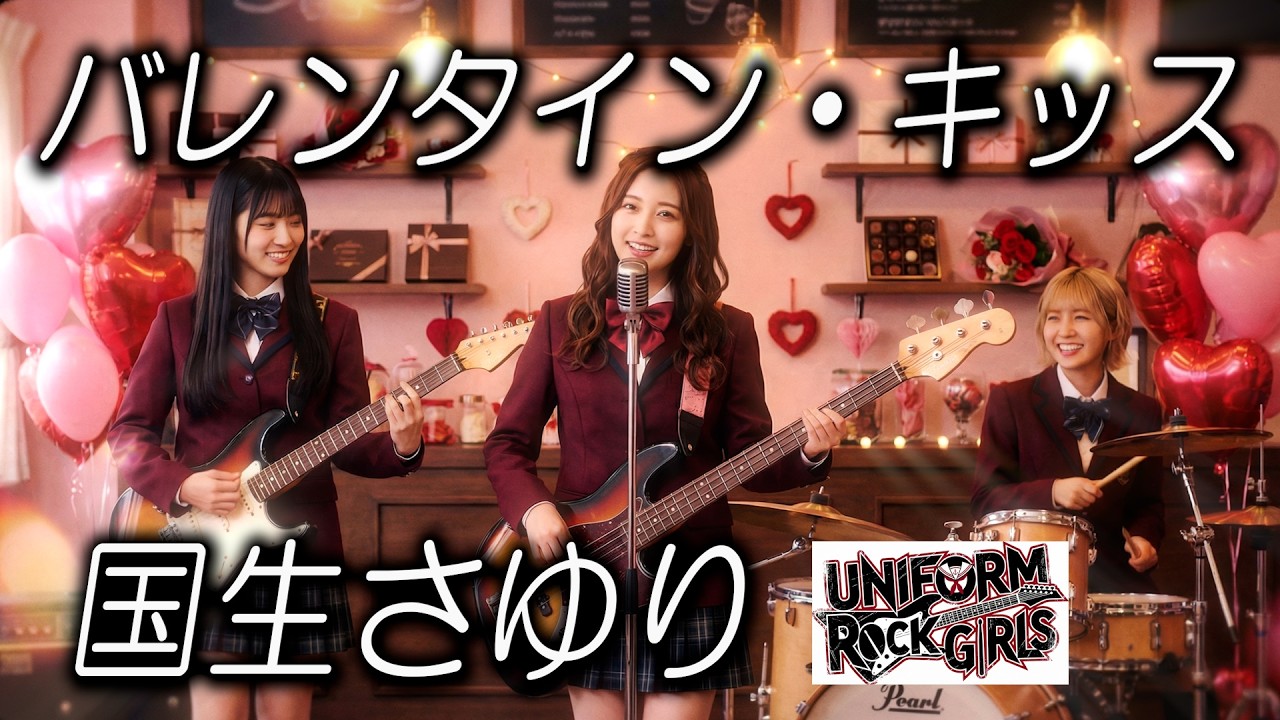 【ロックカバー】バレンタイン・キッス  国生さゆり covered by UNIFORM ROCK GIRLS【制服バンド】