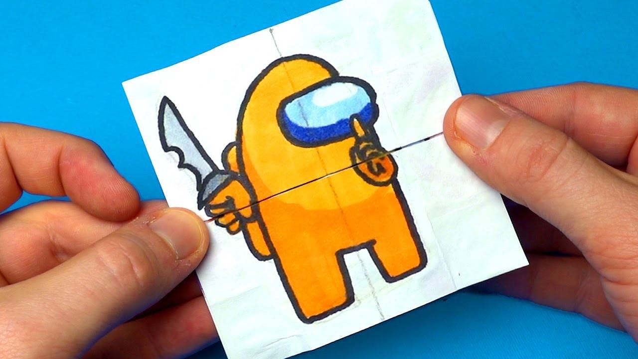 15 AMONG US Paper Crafts You NEED to Try! (Easy DIY Tutorial)