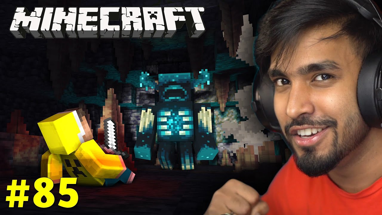 EPIC FIGHT WITH WARDEN | MINECRAFT GAMEPLAY #85