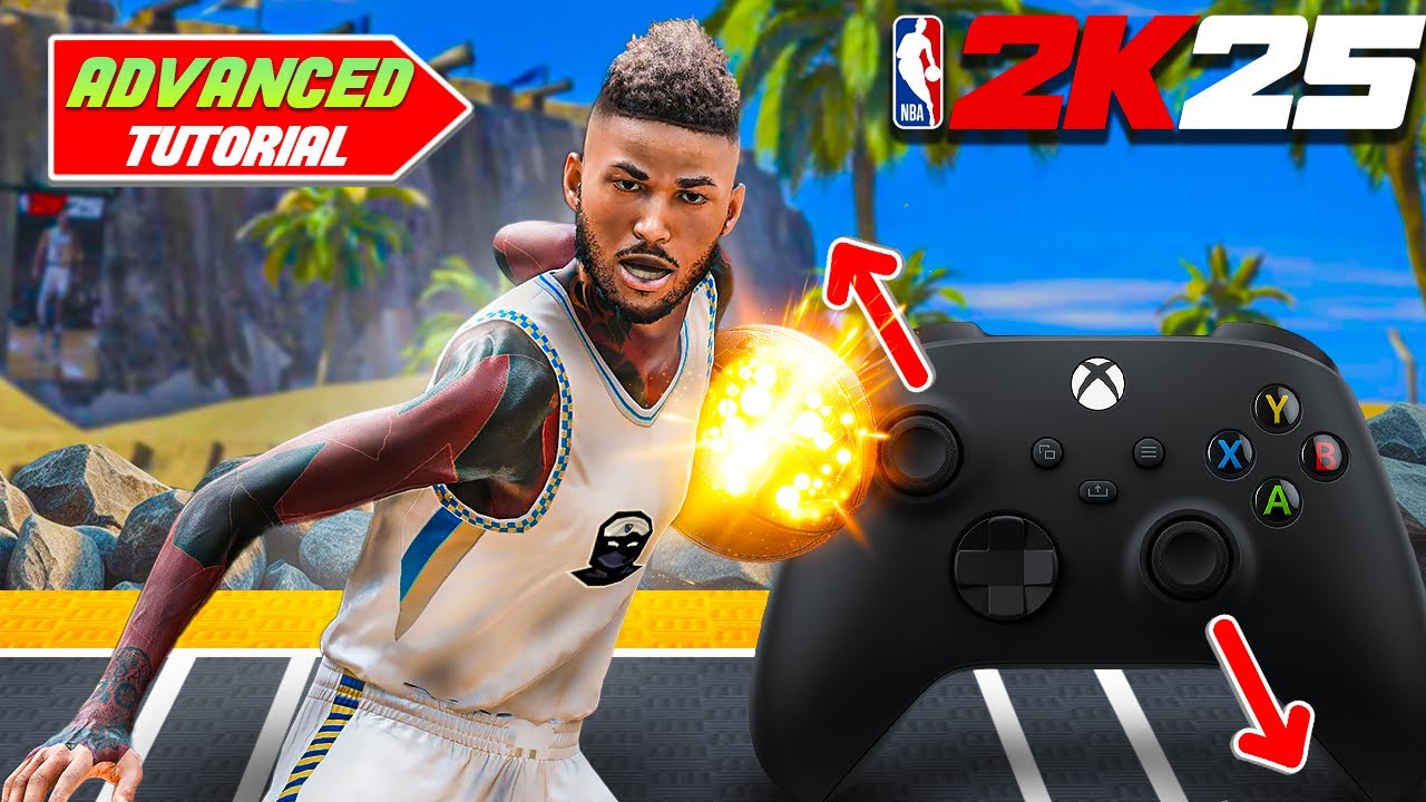 NBA 2K25 - easiest ADVANCED DRIBBLE TUTORIAL😈most EFFECTIVE dribble moves
