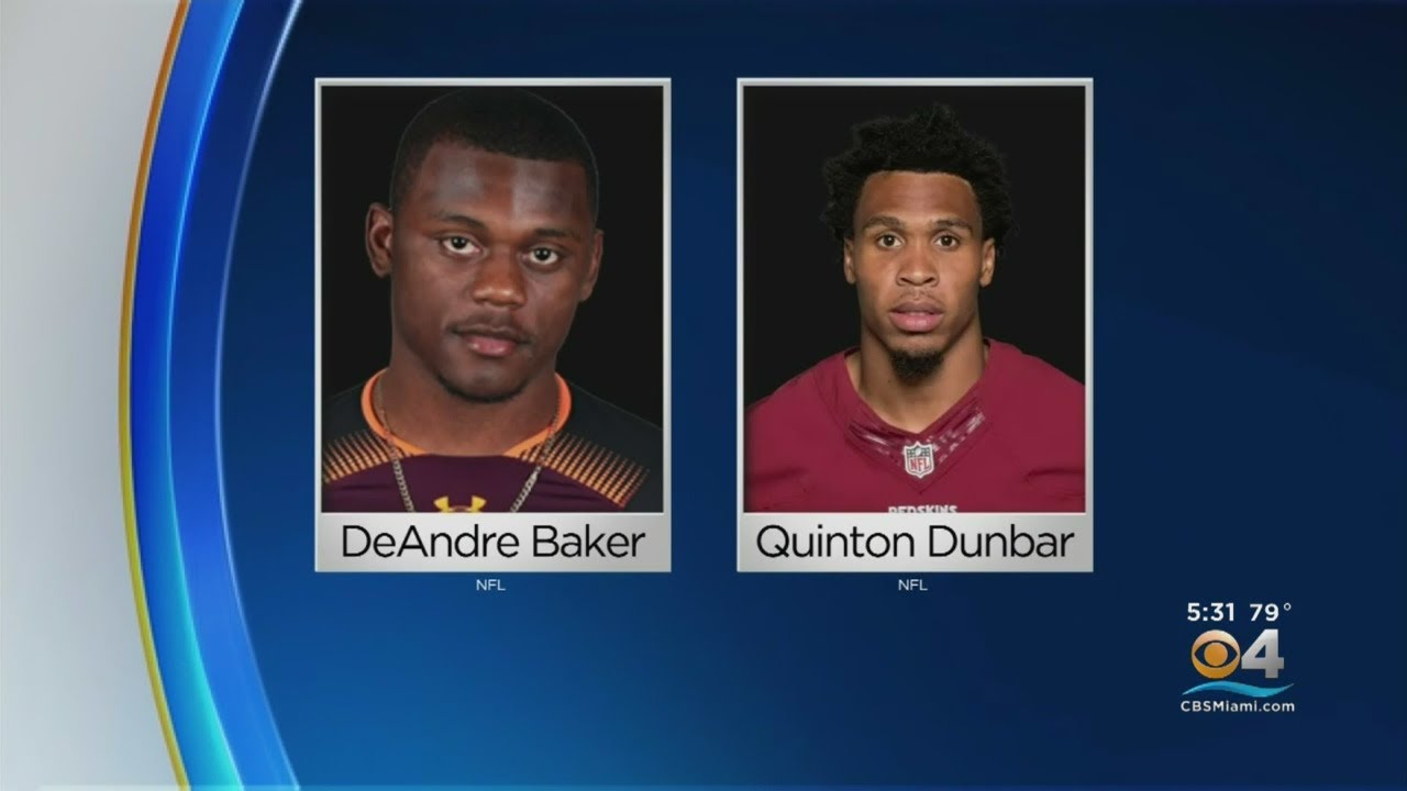 NFL Players Deandre Baker & Quinton Dunbar Accused Of Robbing Partygoers At Gunpoint