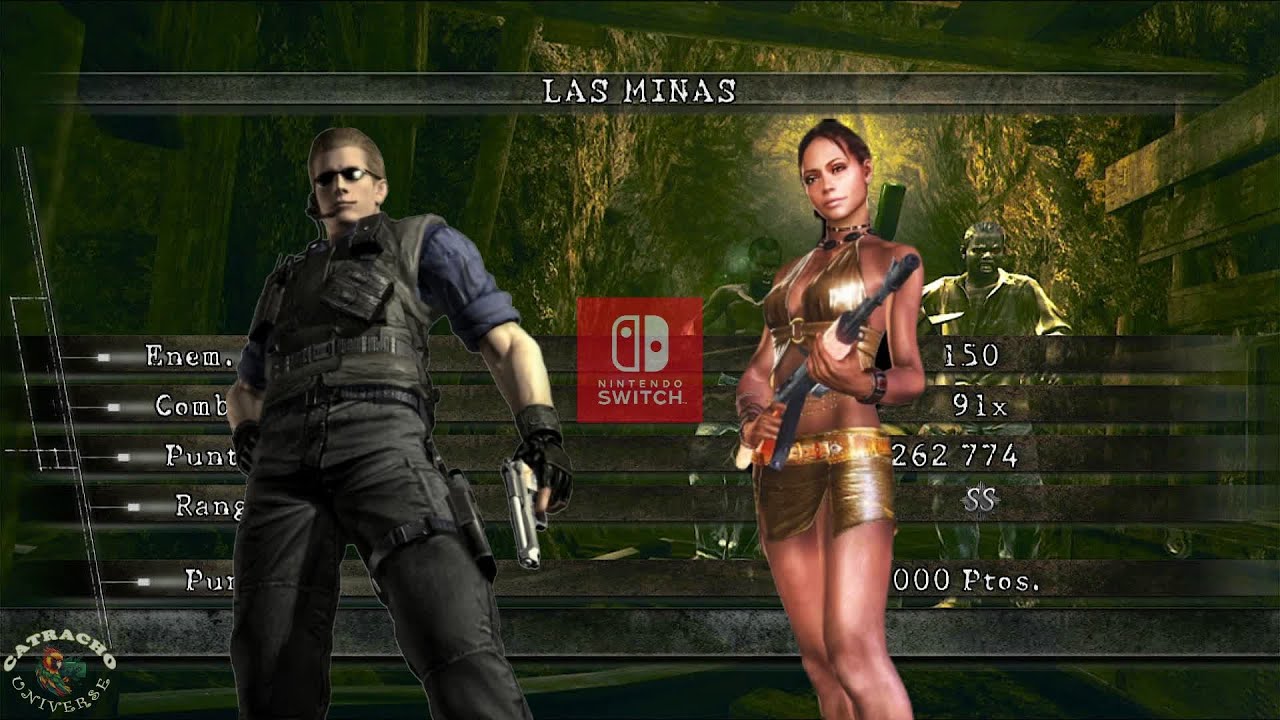 Las minas (262,774) | Sheva Alomar (FIESTA) & Albert Wesker (S.T.A.R.S) | RE5 | NS