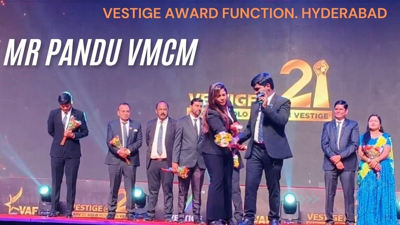 RTC కండక్టర్ నుండి VMCM || PANDU SIR || VAF VESTIGE AWARD FUNCTION || TELANGANA 