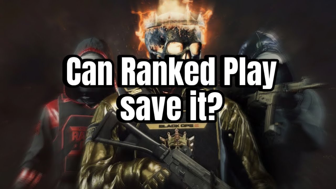 Ranked Play is the ONLY THING That Can SAVE BO7