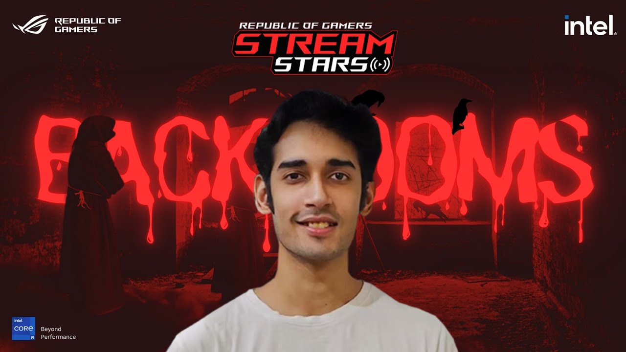 Exclusive New Levels in Backrooms with @ChocoWizard  | ROG Stream Stars powered by @intelindia