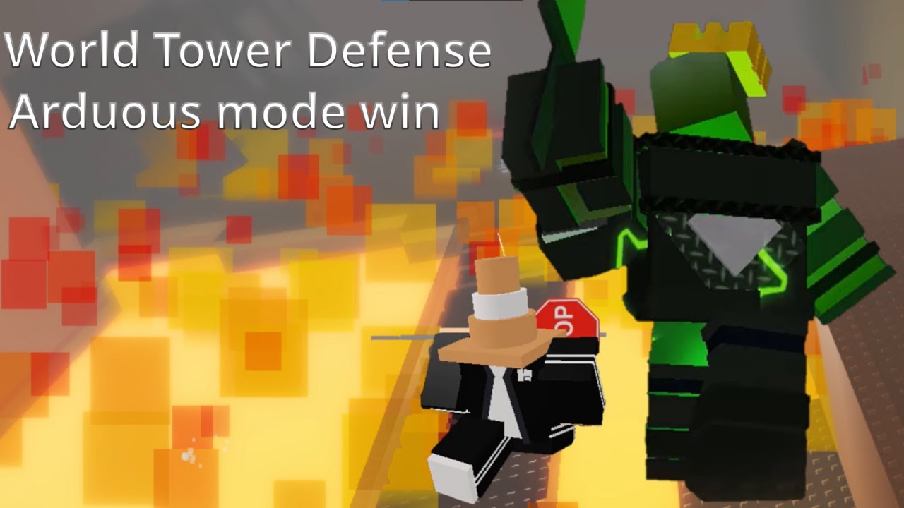 Arduous mode win (World Tower Defense)