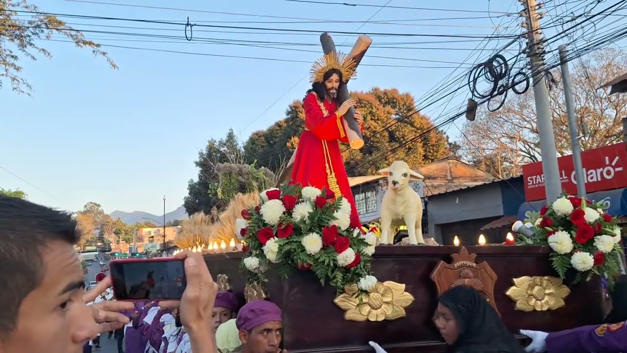  Dulce Nombre de Jesús Bendícenos, Procesión en honor a los festejos patronales 2026 en Ahuachapán 💜