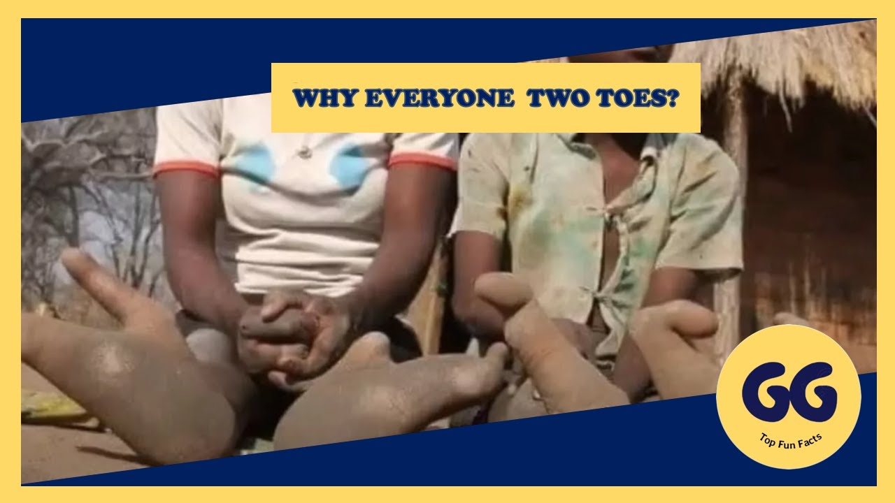 The incredible tribe made up only of people with two toes!