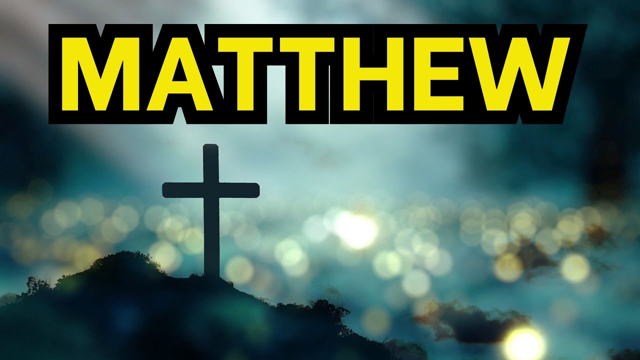 Gospel of Matthew KJV COMPLETE | Audio Bible | Words + no music