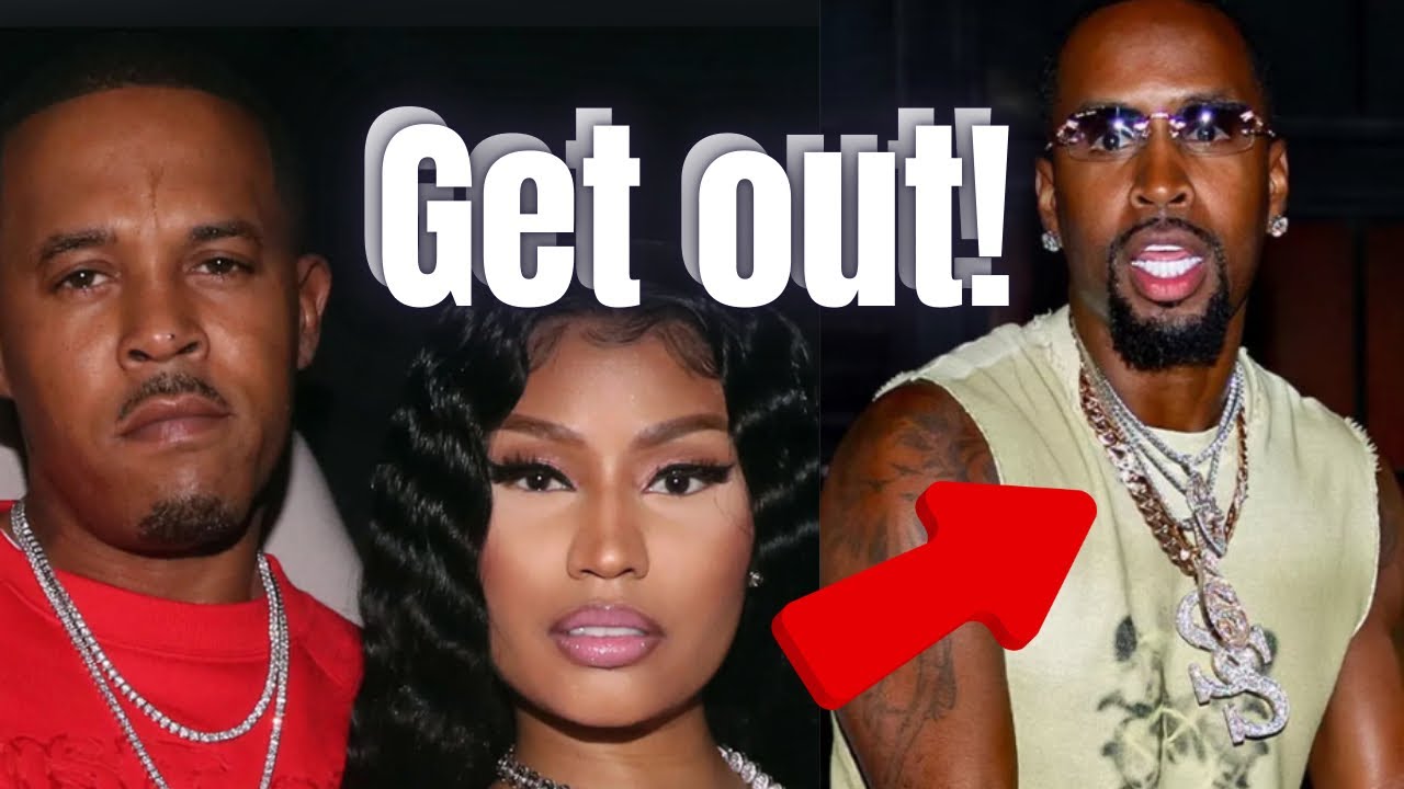 Nicki Minaj & husband kick Safaree out of concert after showing up in VIP reaction