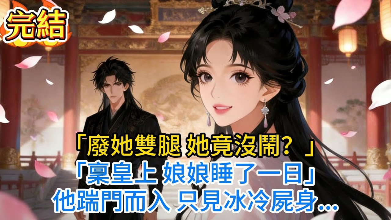 【完結爽文】「廢她雙腿，她竟沒鬧？」「稟皇上，娘娘睡了一日」他踹門而入，只見冰冷屍身...#小说 #古风小说 #古言 #爽文 #完结文 #小说推文每日更新 #有声小说