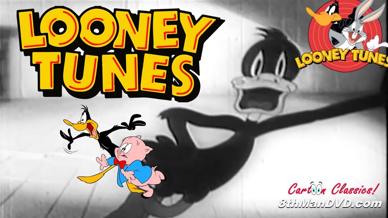 LOONEY TUNES (Looney Toons): DAFFY DUCK, PORKY PIG - The Henpecked Duck (1941)(Remastered)(HD 1080p)