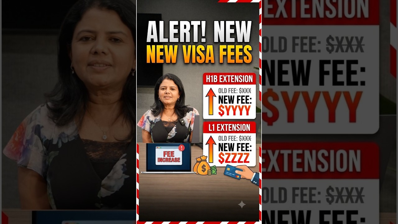 ALERT: New H1B Fee Increase #shorts #ytshorts #trending #news #uscis #visa #fyp #usa #immigration