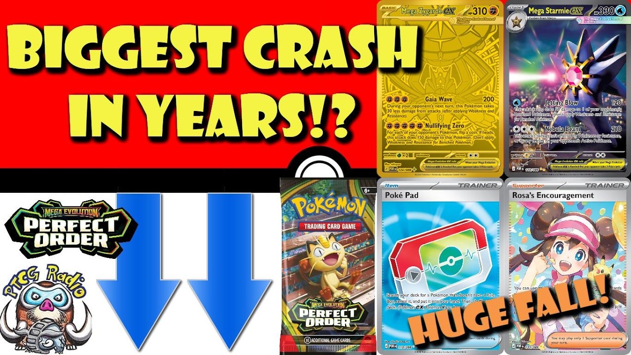 Самое большое падение цен за МНОГО ЛЕТ!? Цены на Perfect Order резко падают! (Новости Pok&eacute;mon TCG)