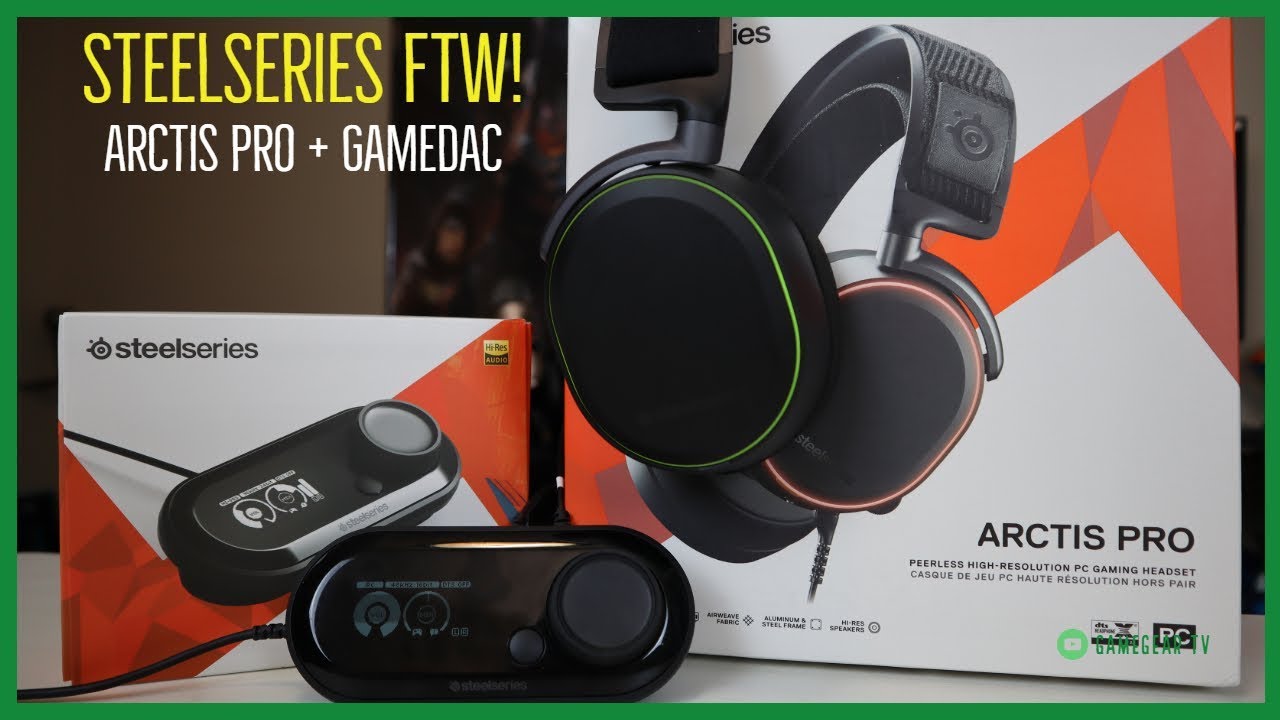 SteelSeries Arctis Pro + GameDac, PC-Xbox One. Does it live up to the Audiophile hype? GameGear TV