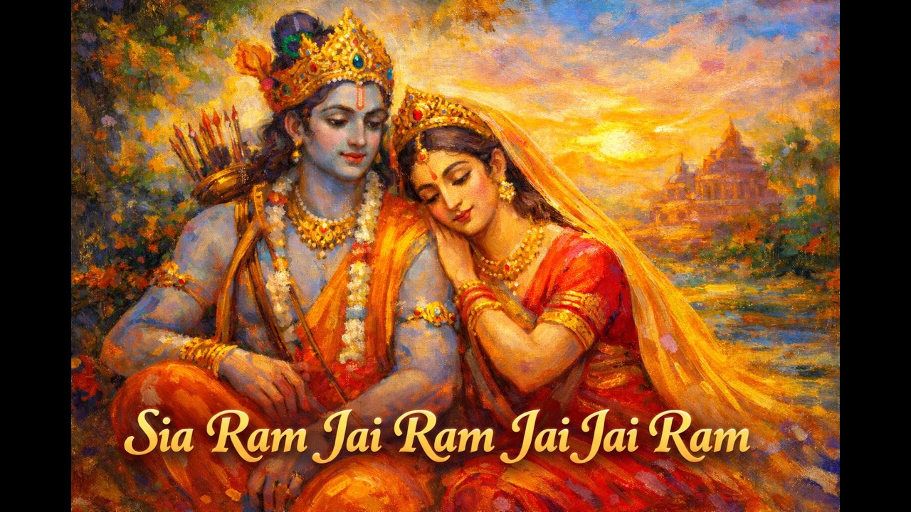Siya Ram Jai Ram Jai Siya Ram 🙏 | Divine Ram Naam Chant | Bhajan #SiyaRam #RamNaam #HinduBhajan