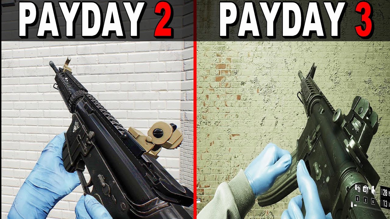 PayDay 3 Weapons vs PayDay 2 - Comparison [CLOSED BETA]
